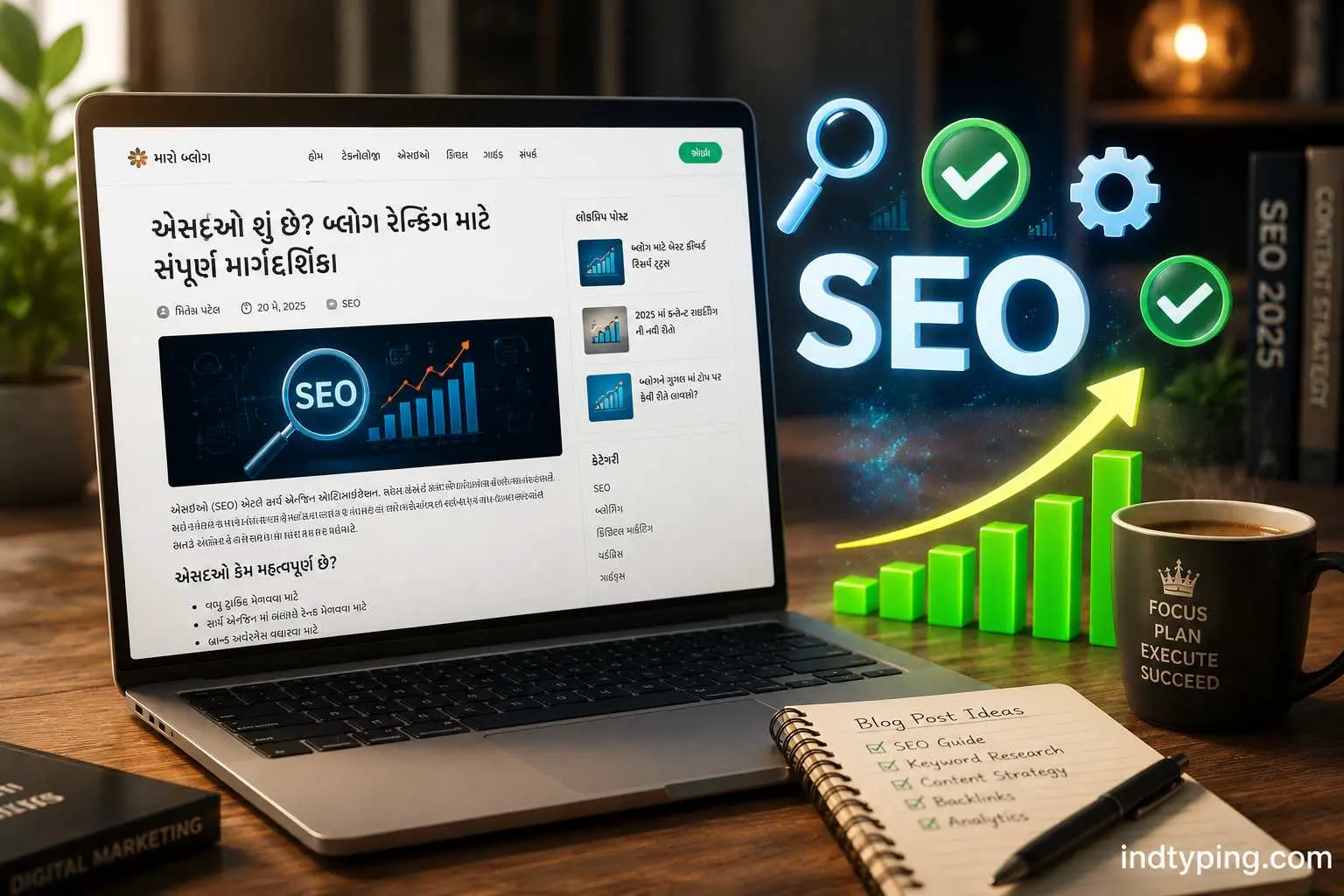 SEO-friendly blog posts in regional Indian languages