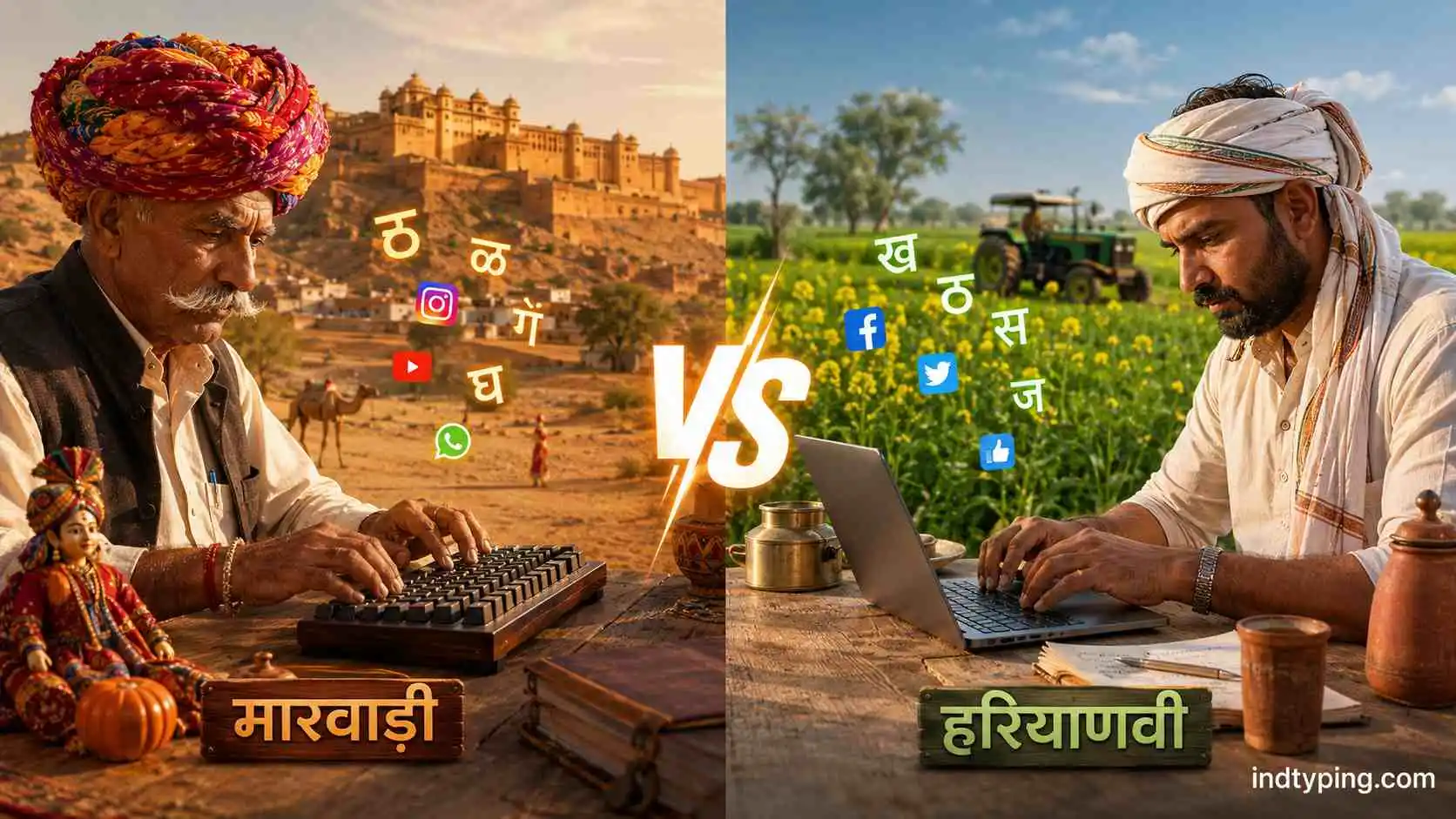 Marwadi vs Haryanvi